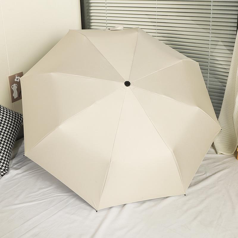 Doppelnutzungs-Sonnen- und Regenschirm - Manuell, Anti-UV, Robust, Faltbarer Sonnenschutz für Männer und Frauen