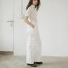 NOEUD Peach Cargo Pants (Ivory)