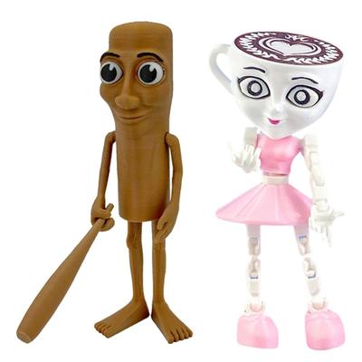 Figura Tungtungsahur Balerina Cappuccino Figura De Acción Brainbot Anime Tralalero Tralala Tiburón Ornamento Juguete Móvil