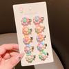 Infant Cartoon Hair Clips for Girls - Cute, Small Hairpins
