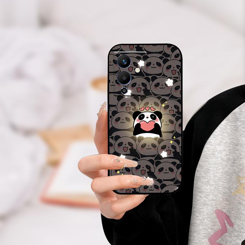 Für infinix NOTE 12 PRO 5G Hülle X671B TPU Wolf Katze Silikon Stoßfänger Abdeckung für Infinix Note 12 Pro 5G Handyhülle Note12 Pro 5G