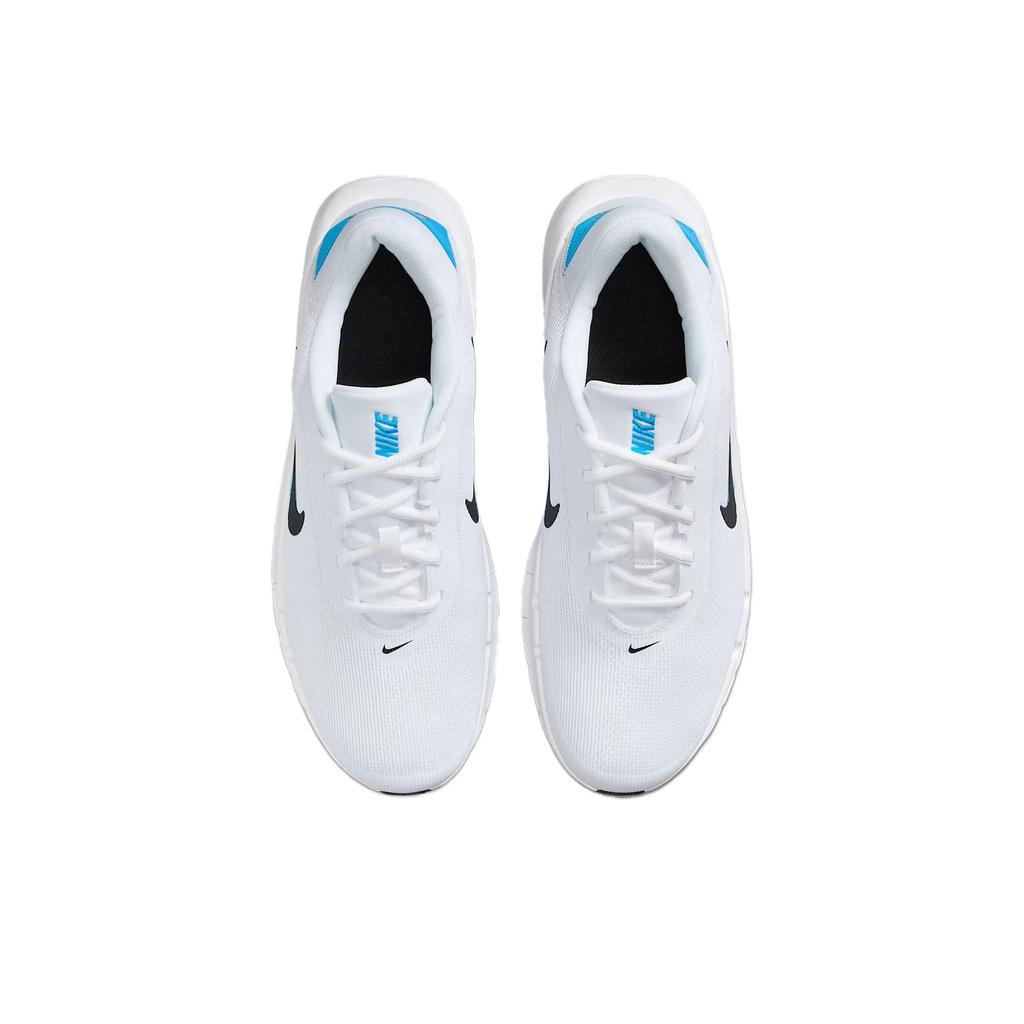 Nike Men's Flex Train HV9972-101 White/Blue Hero/Black Workout Sneakers