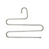 Enhanced Anti-Slip Stainless Steel Multi-Layer S-Shaped Hanger for Trousers, Towels, and Belts