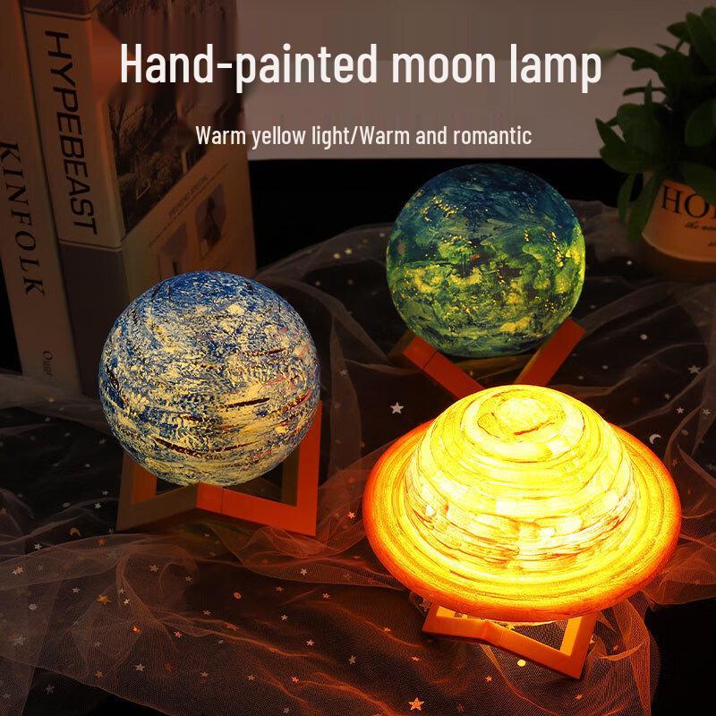 IYOVGOO DIY Hand-painted Moon Lamp Kit