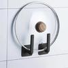 Wall Mounted Cloth Hanger Hat Racks Plastic L Shape Hat Hangers Baseball Caps Rack Hat Holder for Wall Closet Door