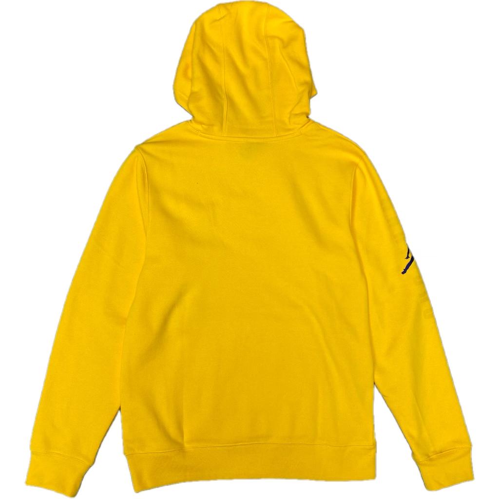 Jordan X NBA Kooperation Golden State Warriors Logo Bequemer Weicher Hoodie Kinder Hoodies Gelb 3Y2B7FELP-WAR