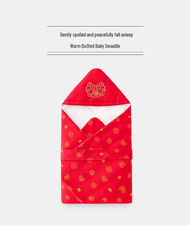 Pure Cotton Baby Swaddle Blanket for Newborns - Ideal for Spring, Autumn, and Winter In the Delivery Room