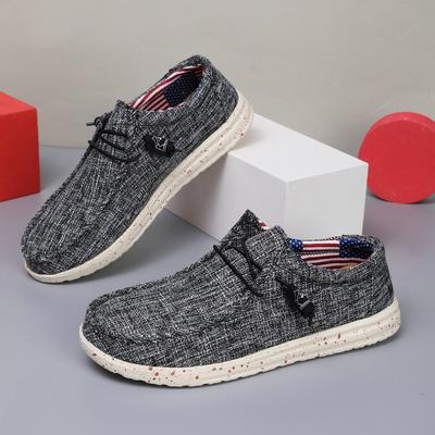Ανδρικά Loafers Μόδας Εξωτερικού Χώρου Casual Παπούτσια Ελαφριά Διαπνέοντα Παπούτσια Καμβά Άνετα Παπούτσια Οδήγησης Slip-on Παπούτσια Περπατήματος Ανδρικά Flat