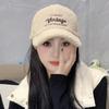 Autumn and Winter Plush Baseball Cap for Men and Women, Simple, Stylish, Versatile, and Warm