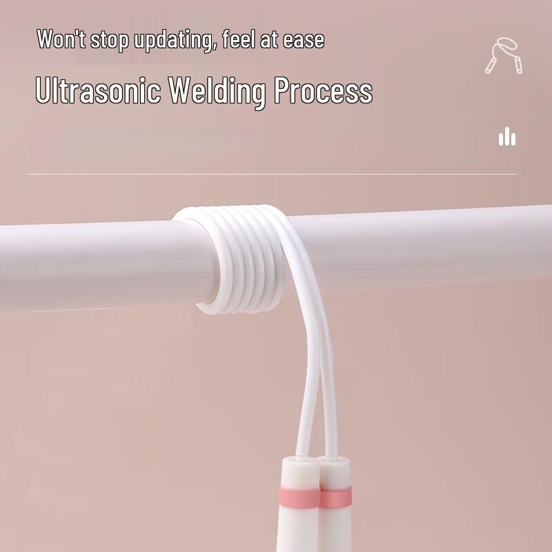 WEZHO Long-Handle Portable Adjustable Jump Rope
