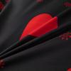 King Queen Size Printed Brushed Love Design Bed Sheet Comfortable Fitted Sheet Cover Quilt Protector Not Including Pillowcases