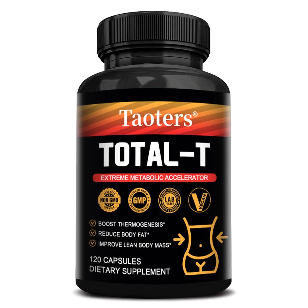 Taoters Caffeine Green Tea L-carnitine Compound Capsules Boost Fat Burning Metabolism 120 Capsules 120 capsules