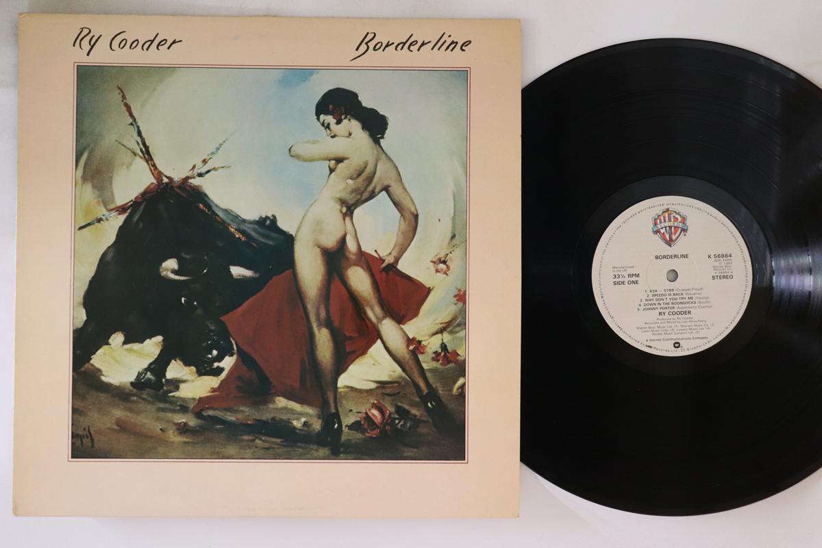

LP Record RY COODER - Borderline K56864 WARNER BROS 1980 UK Rock Used