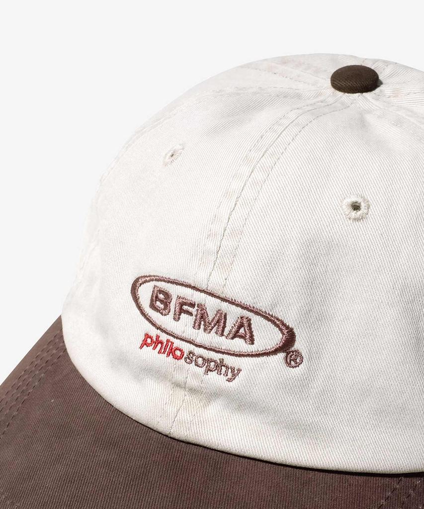 Beollunpeulenjeu Bfma Philosophy Two-Tone Washed Ball Cap Brown