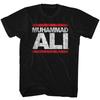 Muhammad Ali Run Ali Schwarzes T-Shirt für Erwachsene Unisex T-Shirt