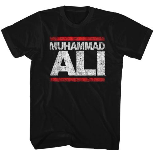 Muhammad Ali Run Ali Black Adult TShirt Unisex T-Shirt XXXL