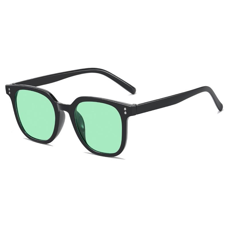 2024 Trendy Yellow Retro Square Sunglasses - Unisex Celebrity Style