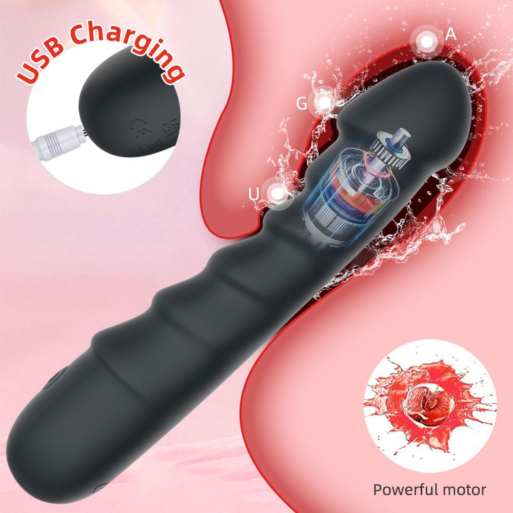 10 Modes Dildo Vibrator Strong Motor G-spot Clitoral Stimulator Vagina Massage Female Masturbator Sex Toys For Women