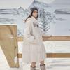 ELLE French Casual Loose Versatile Hooded Warm Puffer Jacket Women outerwear EY52955