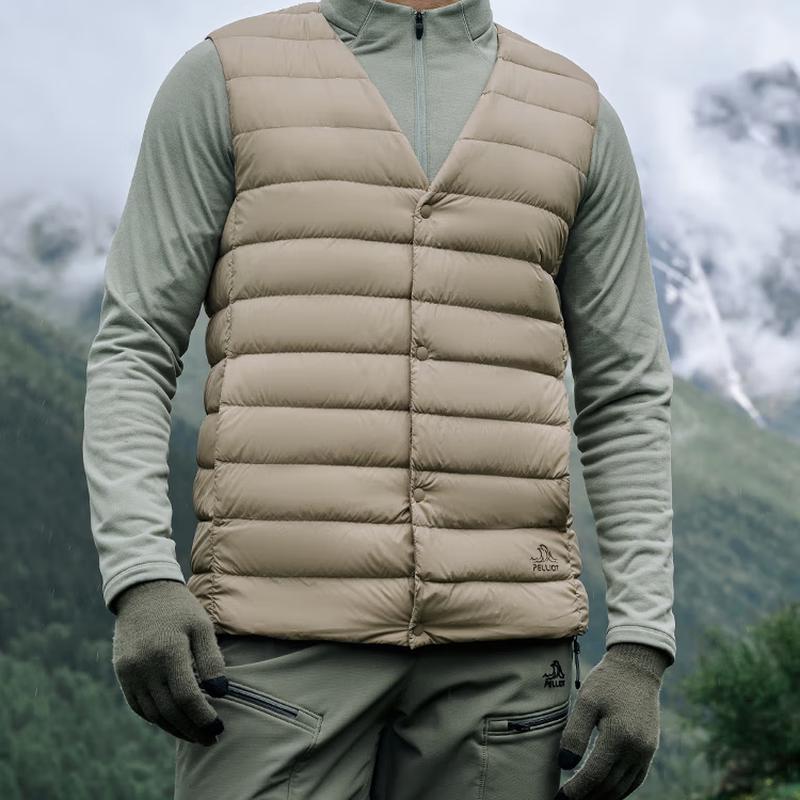 Pelliot Unisex Windproof Goose Down Vest