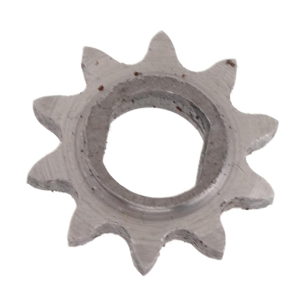 10 Teeth Sprocket, 25H 10T Motor Sprocket H Hole 1020 Motor Sprocket H Hole Stable Performance High Hardness Steel Pinion Gear