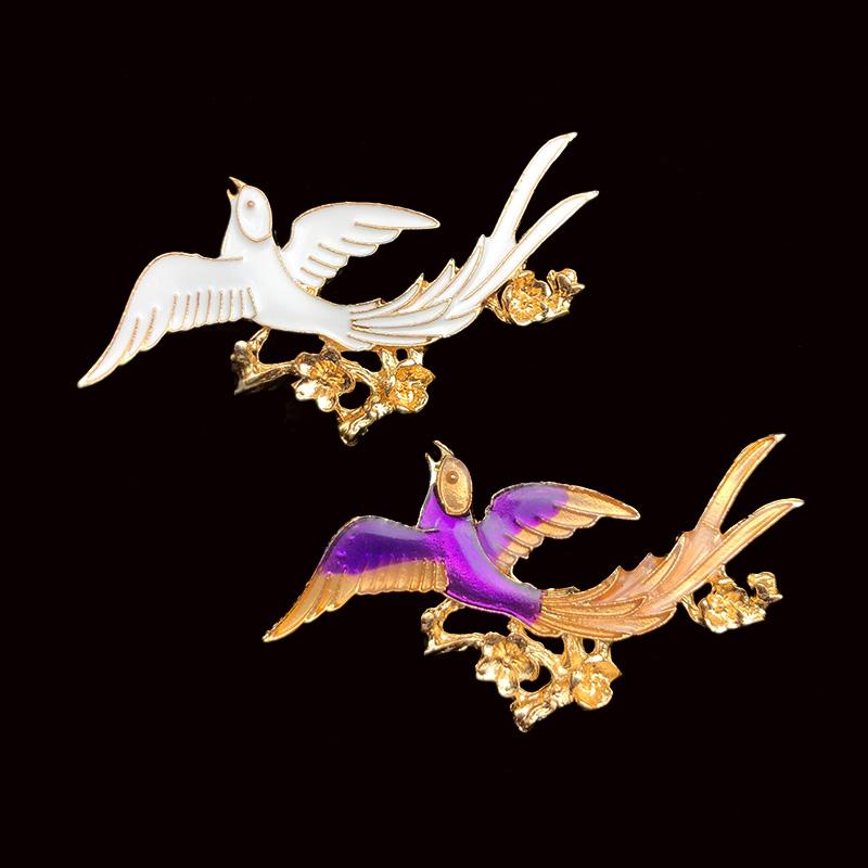 

Engood 50Pcs Alloy Bridal Ttiara Bird Dripping Tree Sewing Trim & Embellishments Craft Buttons for DIY Hair Accessories Wedding