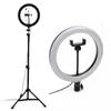 10/12/14 Inch Mobile Phone Ring Light with Adjustable Dimming & Color for Live Broadcast and Beauty Lighting