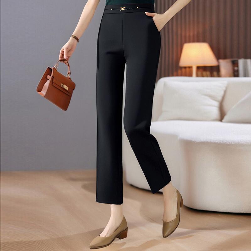 Paster Women s Elastic Slim-Fit Tapered Pants XL