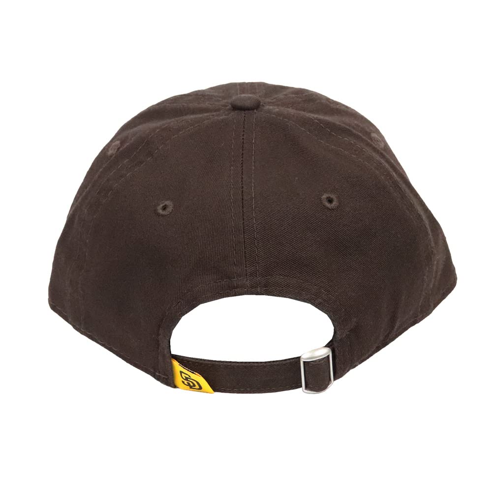 [New Era] Cap NewEra 9TWENTY CAP MLB Logo Major League Low Cap Men's Women's Hat San Diego Padres Brown 60235242 [Item]