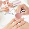 2 pcs soft nail art dust removal powder, soft nail dust cleaning brush