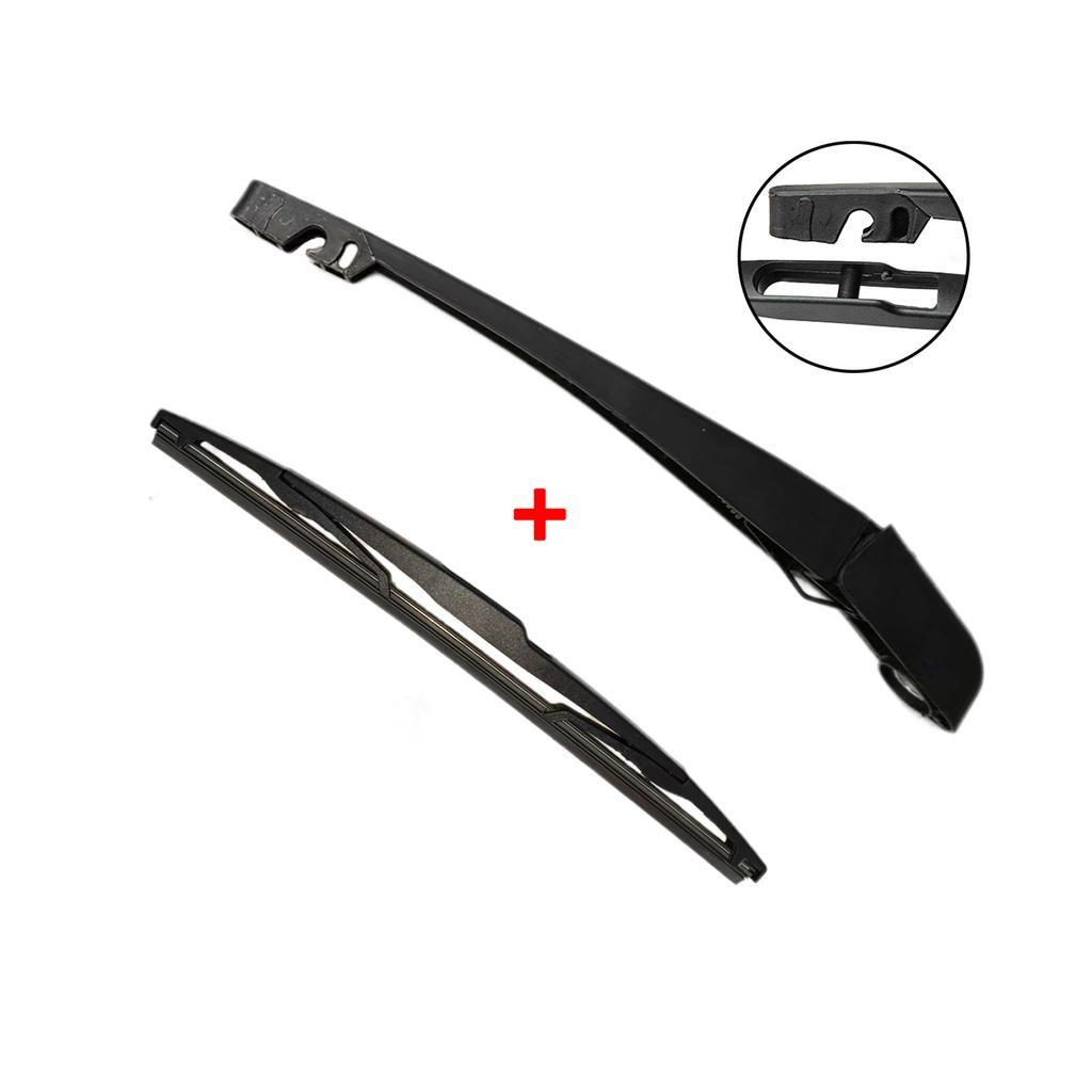Rear Wiper Blade & Arm Set Kit For Great Wall H6 2011--2017 Windshield Windscreen Rear Window
