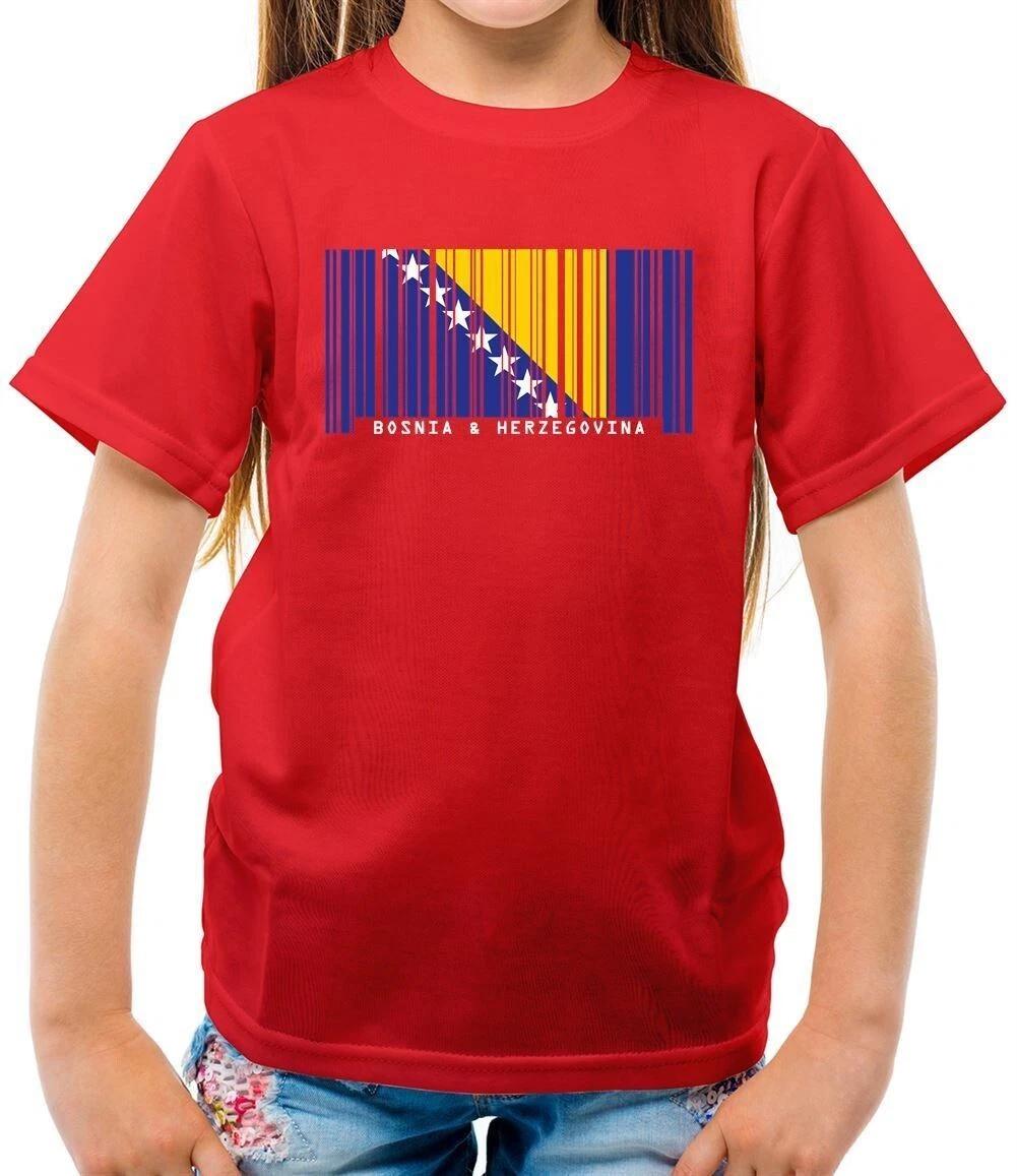 Bosnia and Herzegovina flag - children - Balkans Sarajevo country 140