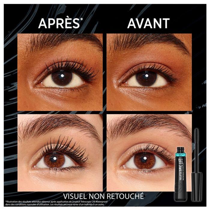 L'Oréal Paris Telescopic Lift Mascara Waterproof Noir, 9,9 ml