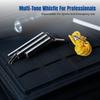 Stainless Steel Whistle, Professional Referee, Lifesaving, Teacher, MultiTone Dualtone