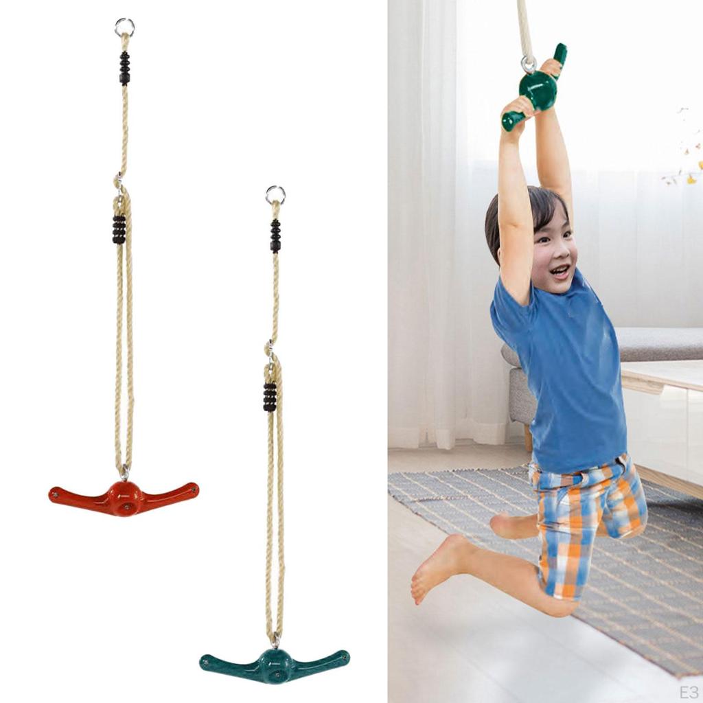 Kids Twist Swing 360° Rotatable Slackline Attachment for Home Playground Gym