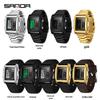 Sanda Men's Dual Display Multifunctional Luminous Watch – Stylish Waterproof Business & Commuting Timepiece