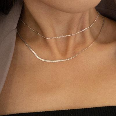 Prn201 [Silver925] Chain Ball Necklace