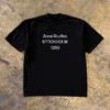 Herren Kleidung T-Shirt Homme Grafische T-Shirts Herren T-Shirt für Herren Ropa Hombre Buchstabendruck Kurzarm Rundhalsausschnitt Y2k T-Shirt