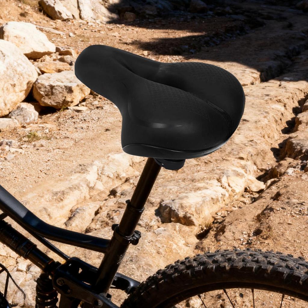 Bicycle Seat Cushion Bike Replacement Seat Cushion Soft Cycling Saddle For Mountain Racing Road Commuting Touring Urban City