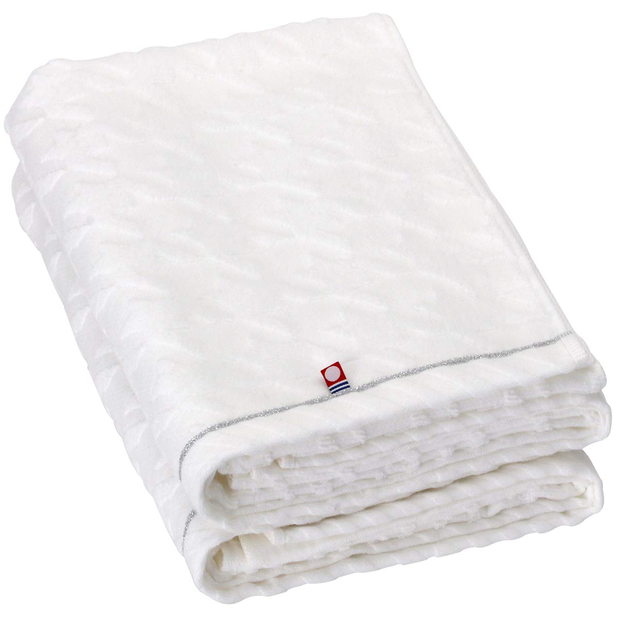 

Imabari Cotton Bath Chisai 60cm x Set of 14 White Bath Instant Cotton Bath Imabari Towel Made in Large Hotel Home Towels, 100% Towels, Pattern, 120cm,