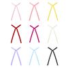 30 Pcs Bow Cake Topper Ribbon Bow Cupcake Toppers Birthday Party Bowknots Decoration for Bridal Wedding Party Supplies