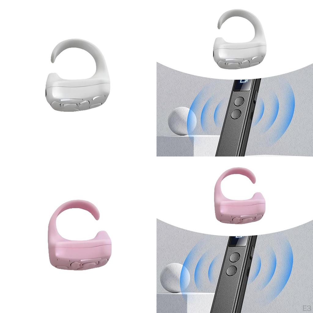 Remote Control Page Turner Convenient Fingertip Controller for Video Selfies