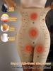 1pc of Ladies' Floral Polyester and Spandex High Waist Shaped Underwear-seamless Hip Lift, Abdominal Control,  with Lace Details and Soaking Hem