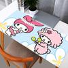 Kuromi Mouse Pads durable Big Computer keyboard x Carpet Anime Gaming Accessories Mousepad PC Gamer Desk Mat Table