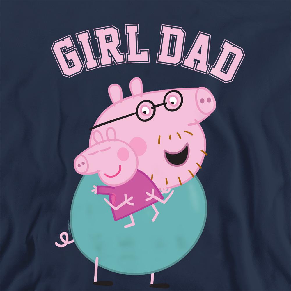 Peppa Pig Unisex Adult Girl Dad Sweatshirt