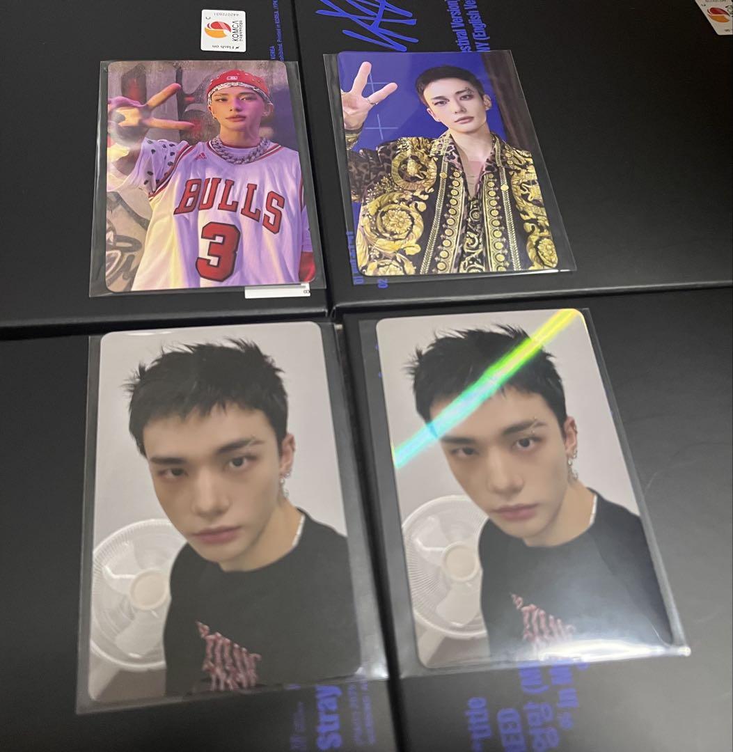 

[USED] StrayKids KARMA HMV Lucky Doll Bonus Trading Card Hyunjin