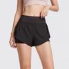 Women's Fake Two-Piece Sports Shorts