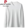 Pierre Cardin Men's Solid V-Neck Knit Pullover