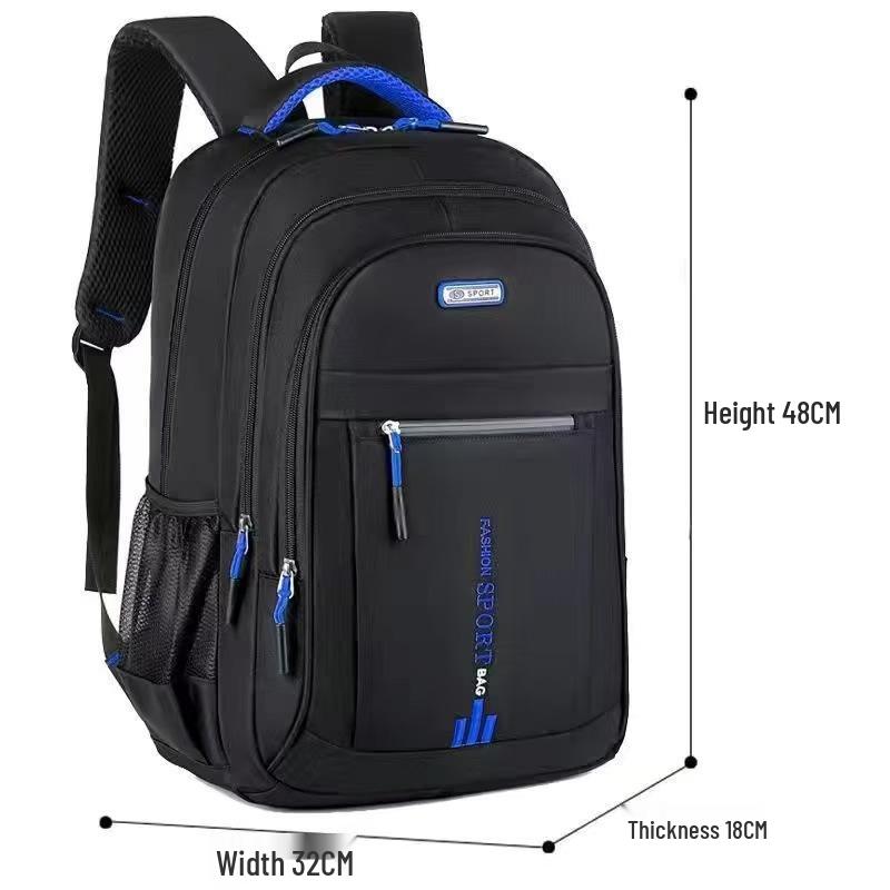 Men's Water-Resistant Multi-Functional Backpack – Large Capacity, Lightweight & Comfortable for Business & School.