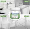 Ceramic Refinishing Paint Kit for Bathtub Sink Toilet Bathtub Wall Coating, Also Works On Glass, Metal & Wood Surfaces.